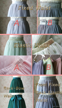 Womens Long Tulle Skirt, Pink Long Tulle Skirt, Bridesmaid Outfit, Plus Size image 15