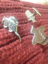 Swank Texas Cuff Links and Pin - $25.00