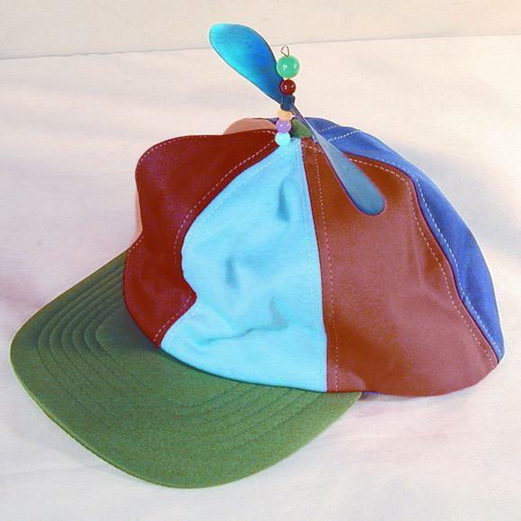 2 ADULT SIZE HELICOPTER BASEBALL HAT novelty joke party hats GOOFY NEW HT14 CAP Specialty