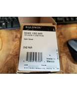 Set of 2 Baldwin Hardware 5045.150.MR X less Rose Satin Nickel Knob Indoor - $49.00