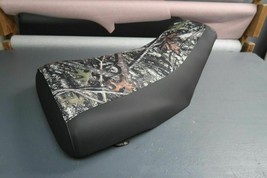 Fits Honda Rancher 350 Seat Cover 2001 To 2006 Camo Top Black Side Seat Cover - $32.90