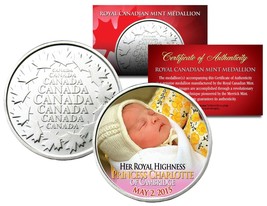 Her Royal Highness PRINCESS CHARLOTTE of Cambridge Royal Canadian Mint M... - $8.56