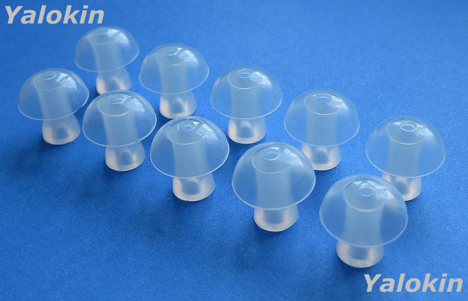 NEW 10pcs Large Soft Replacement Domes Eartips buds for Siemens BTE