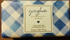 NEW Gingham Cleansing Bar Soap 5 oz Bath &amp; Body Works SHIPS FREE! - $14.85