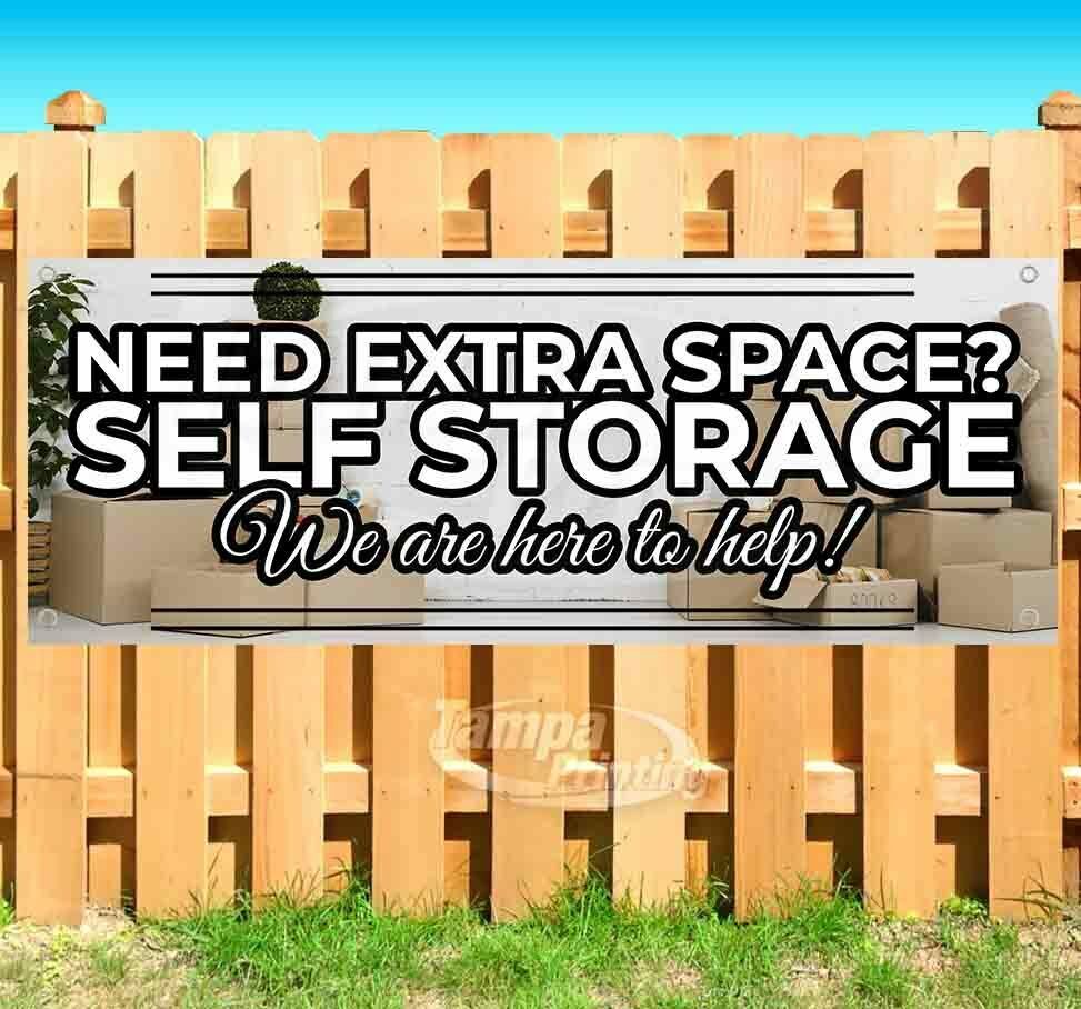 SELF STORAGE Advertising Vinyl Banner Flag Sign Many Sizes Business Signs