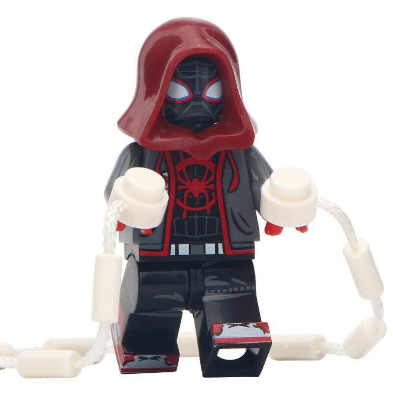 spiderman miles morales lego figure