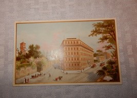 Cool vintage early 1900&#39;s Rome Italy The Eden Hotel postcard - $10.00
