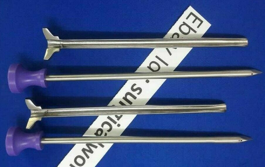 SPC Trocar 16 Fr 14 Cm Urology Laparoscopic Instruments 2Pc Suprapubic