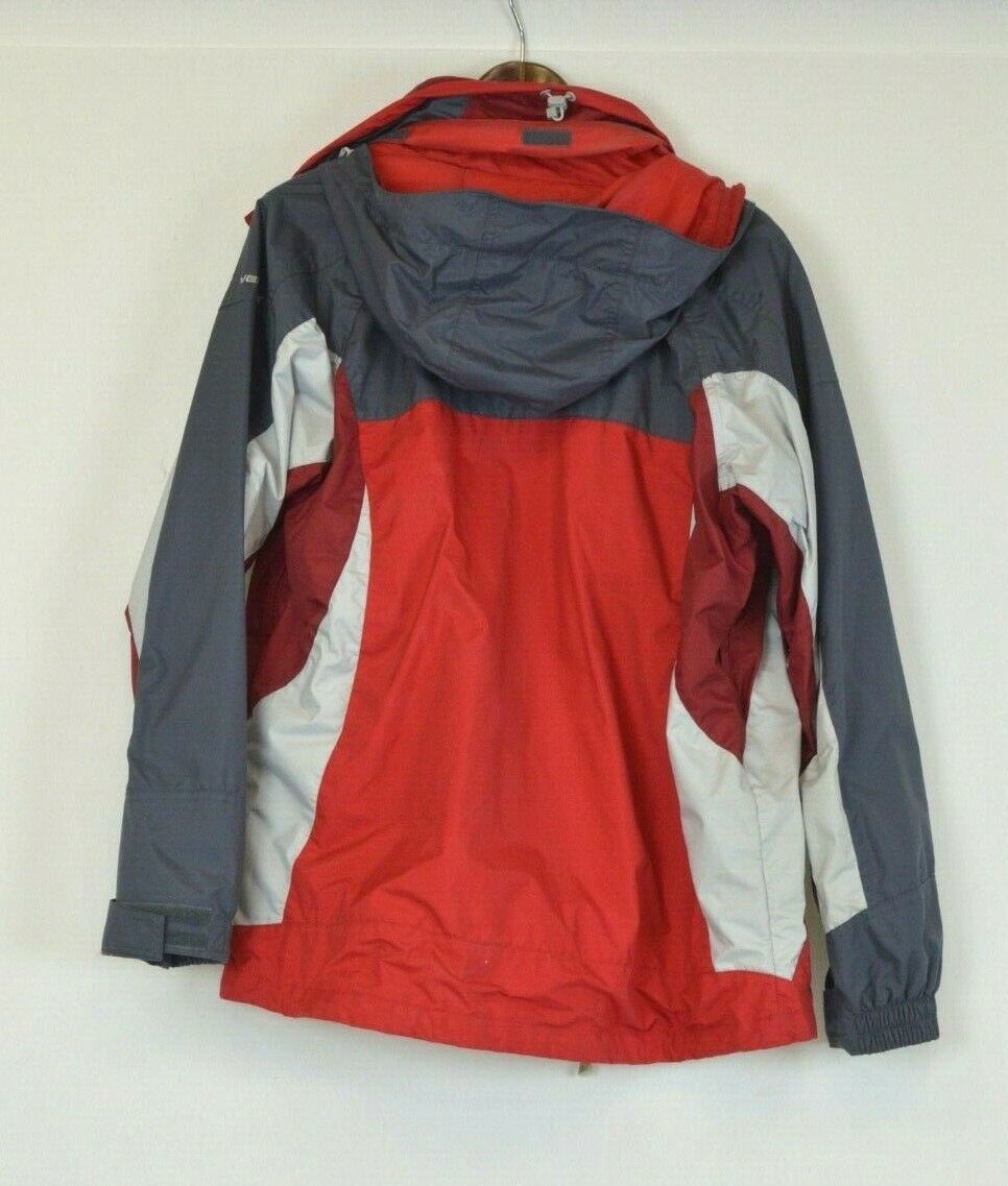 Columbia Vintage Red Nylon Jacket Full zip Mens Small Coat RN 69724 CA ...