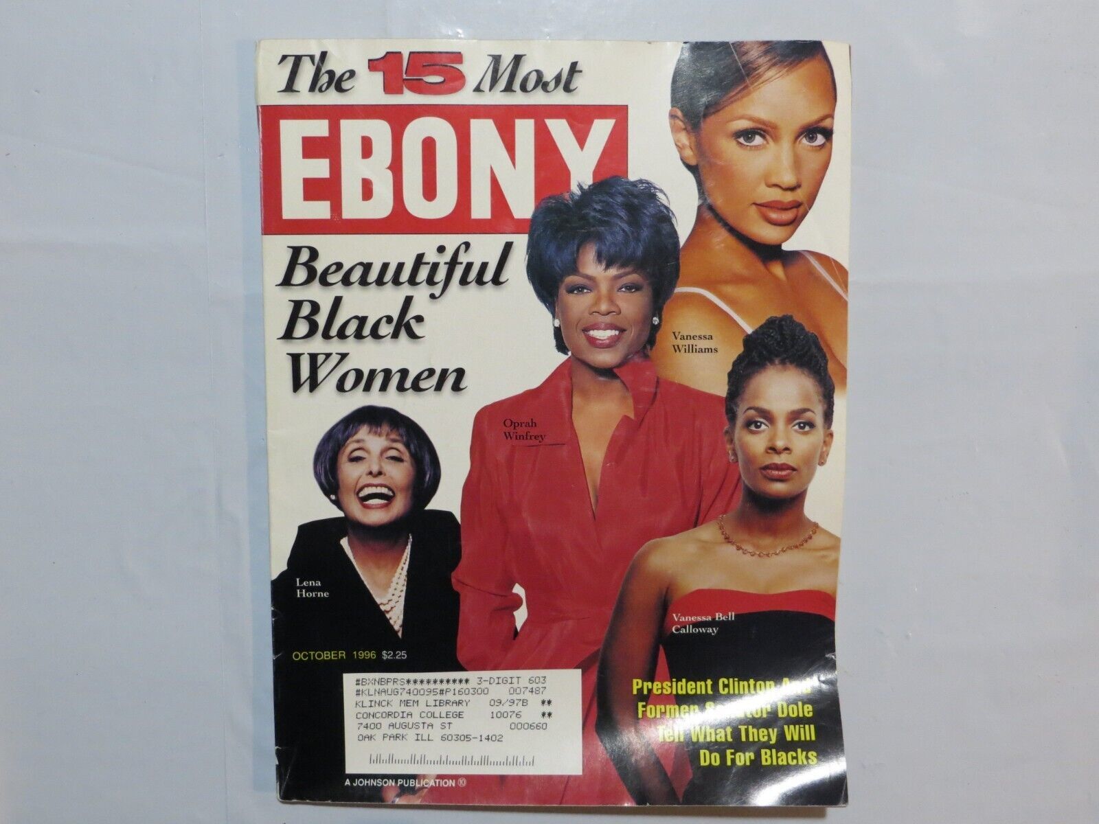 Ebony Magazine October 1996 - THE 15 MOST BEAUTIFUL BLACK WOMEN R0 ...