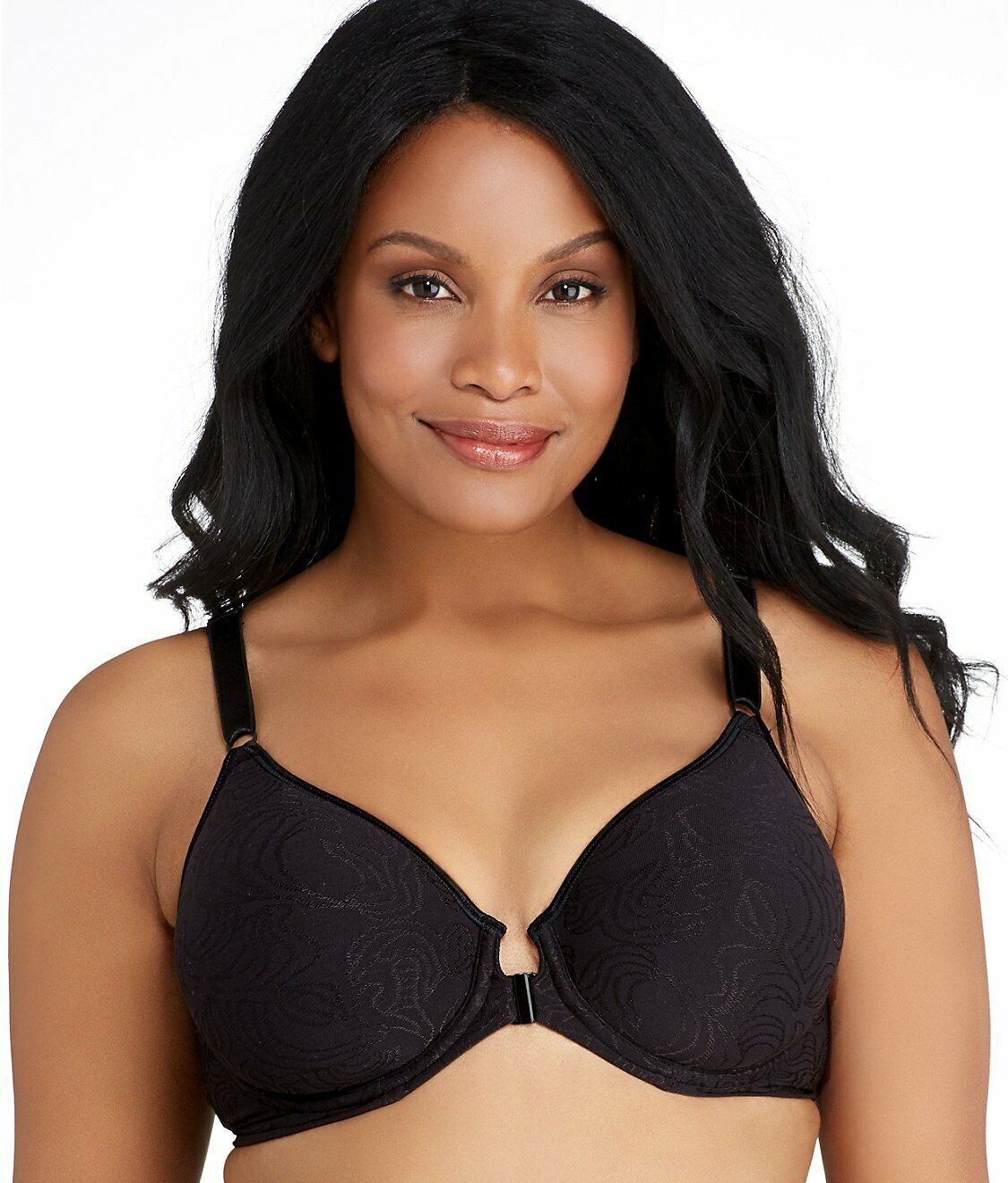 Bali Black Comfort Revolution Front Close Shaping Underwire Bra Us 40b Uk 40b Bras And Bra Sets