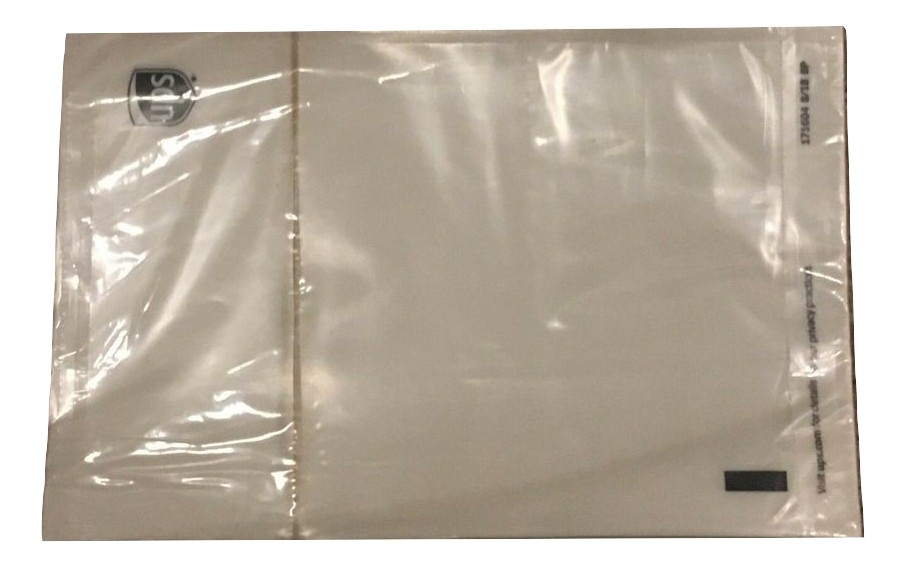 UPS Clear SelfAdhesive Pouches for Shipping Labels (50 Count) 2 PACK