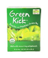 NOW Foods Green Kick Sencha and Matcha Green Tea, 24 Tea Bags - $8.59
