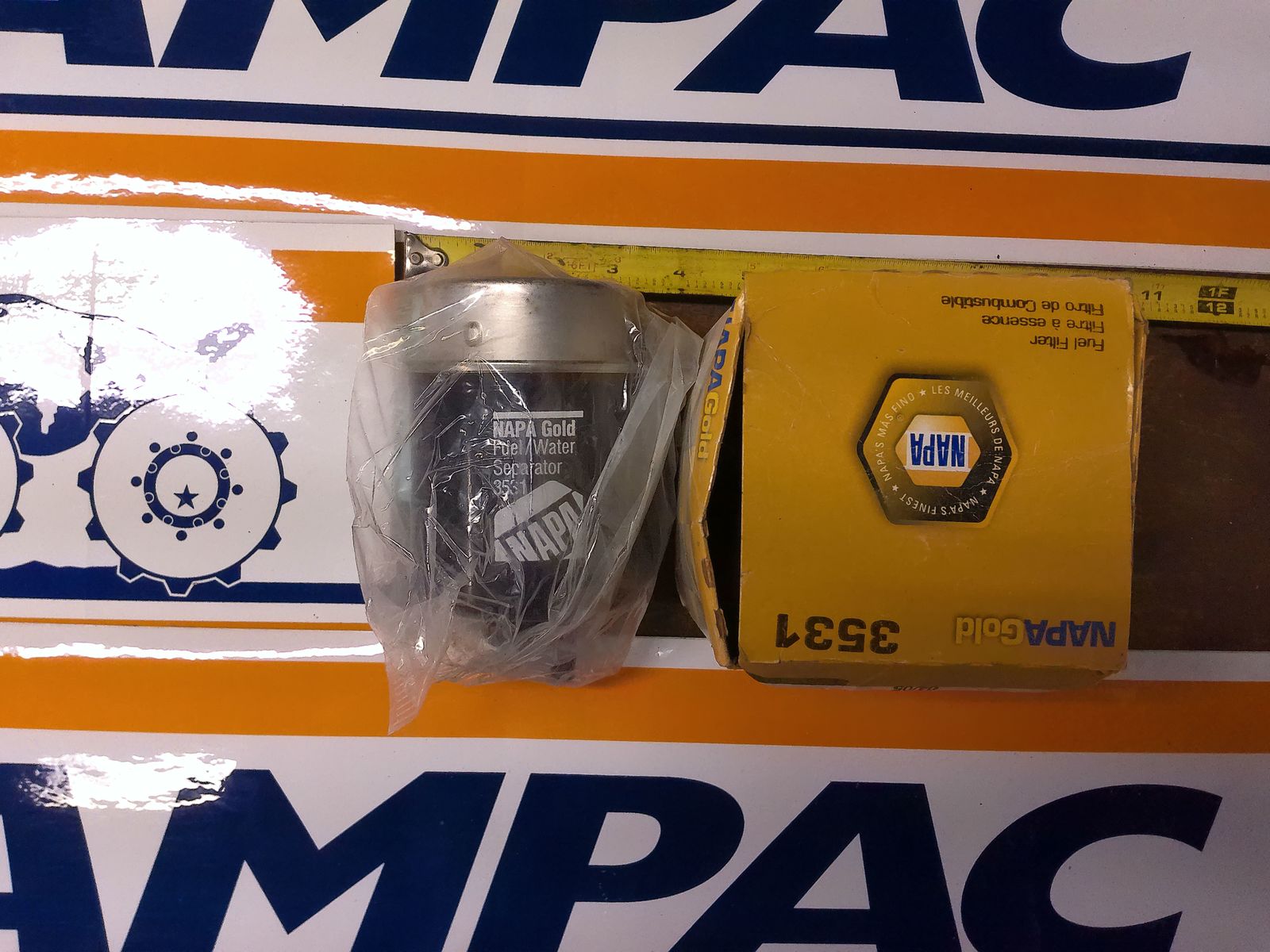 NAPA GOLD FUEL/WATER SEPARATOR 3531 Car & Truck Parts & Accessories