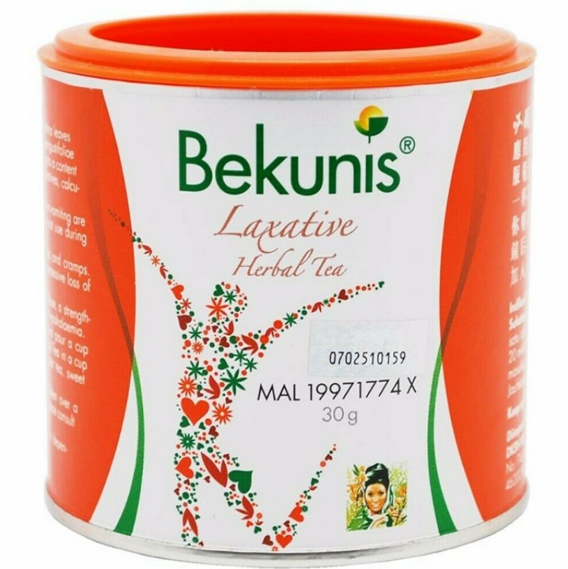 2 X Bekunis Laxative Herbal Tea For Constipation Relief 30g EXPEDITE