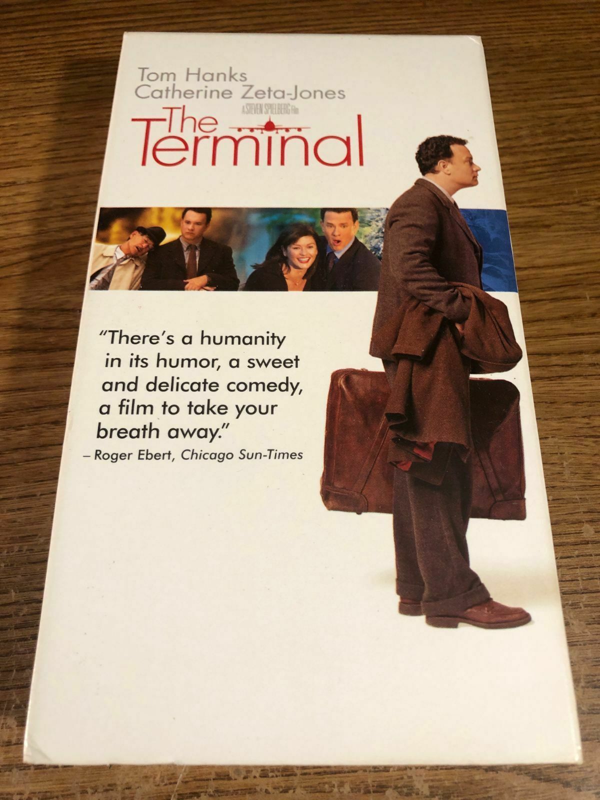 The Terminal VHS VCR Video Tape Movie Catherine Zeta-Jones Tom Hanks ...