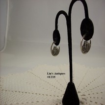 Laurel Burch Crescent Moon Striped Cats Earrings (#E225) - $35.00
