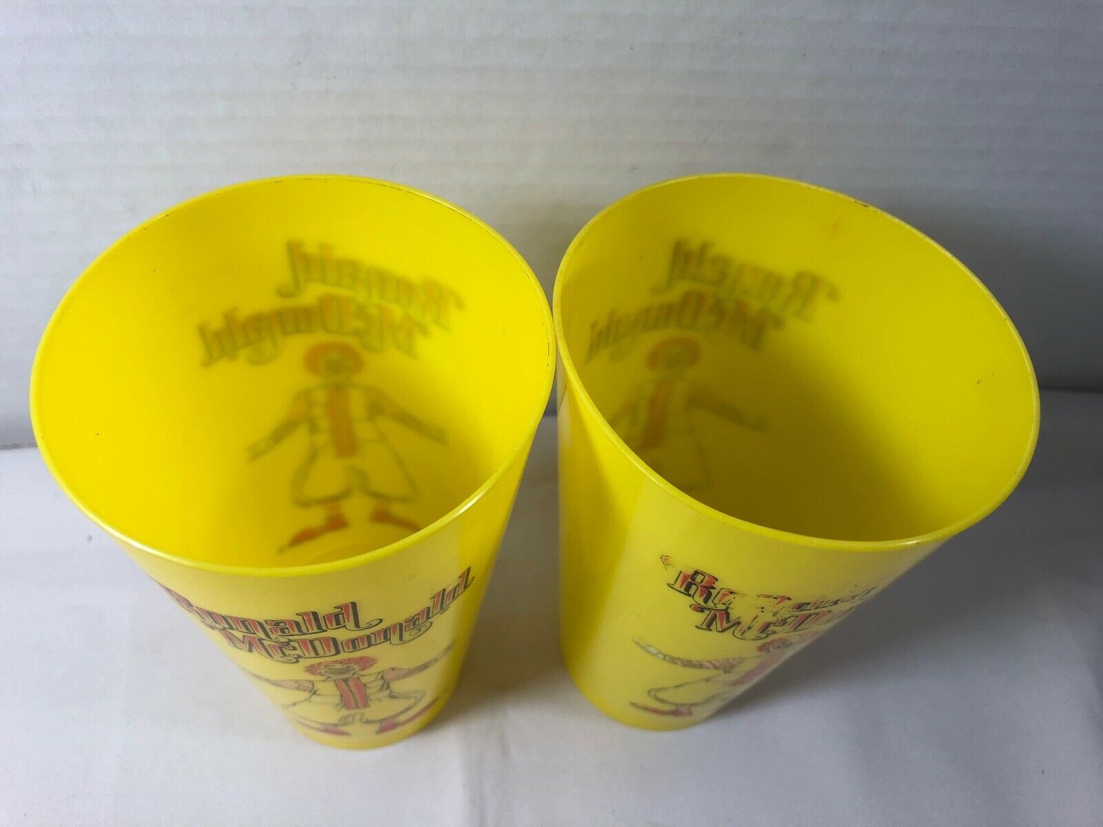 Vintage Mcdonalds glasses 1970s Ronald Mcdonald McDonalds land lot of 2