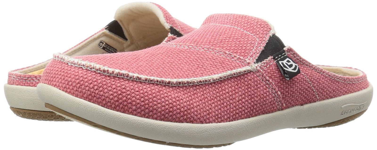 spenco orthotic canvas slip on mules siesta gemstone