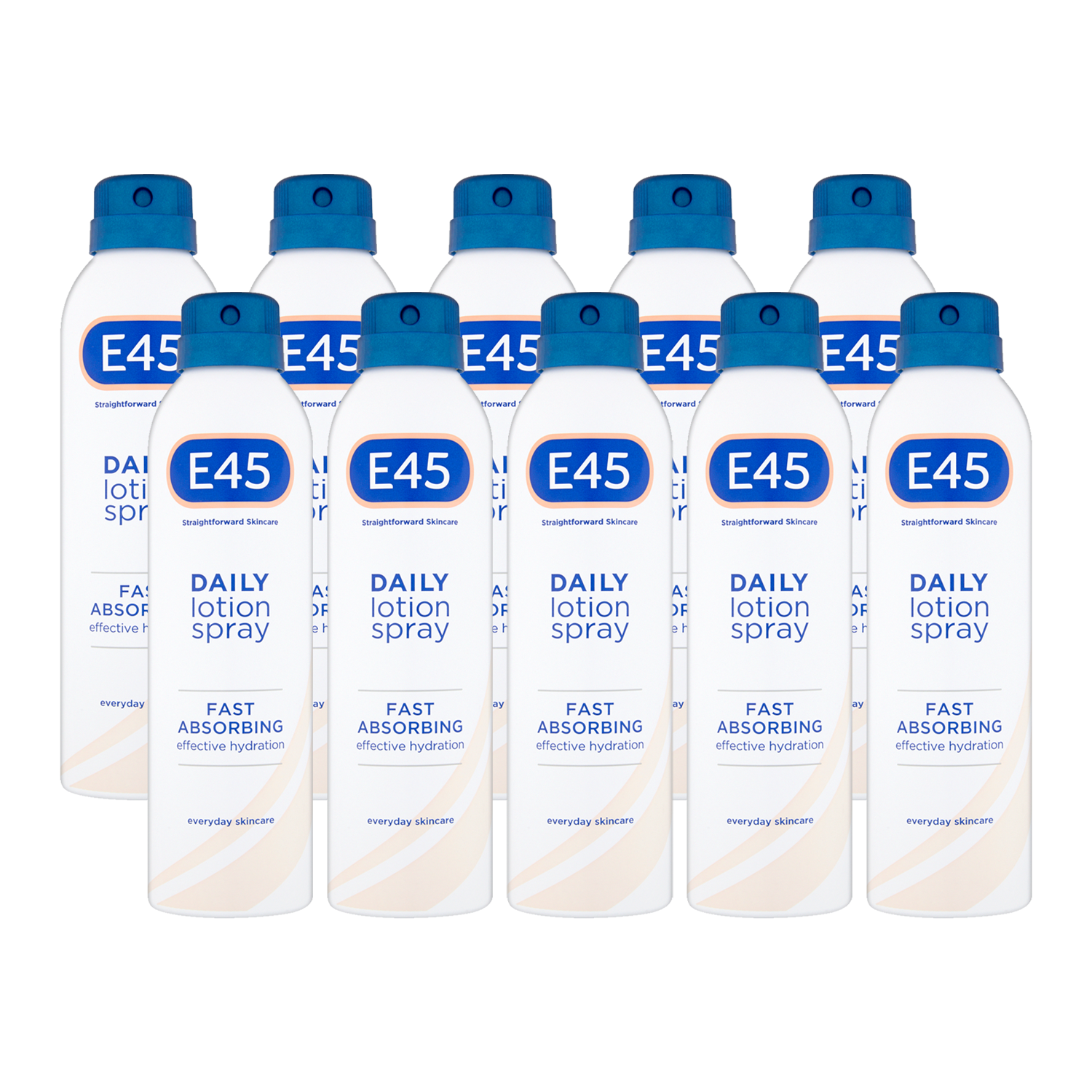 E45 Lotion Spray 200ml Fast Absorbing Effective Everyday Hydration for