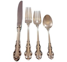 Dresden Scroll by Lunt Sterling Silver Flatware Set for 8 Service 32 pieces - $1,975.05