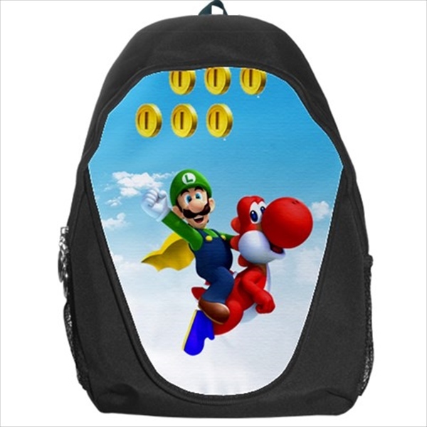 backpack school bag luigi yoshi bookbag Backpacks & Bags