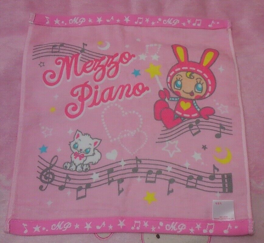 Mezzo Piano Berry Anime Towel Notes Music Girly Towel japan - Other