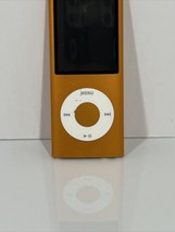 Apple A1285 iPod Nano 4th Generation Player Orange 8 GB Parts repair - $27.13