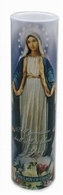 LADY OF GRACE - LED Flameless Devotion Prayer Candle image 1