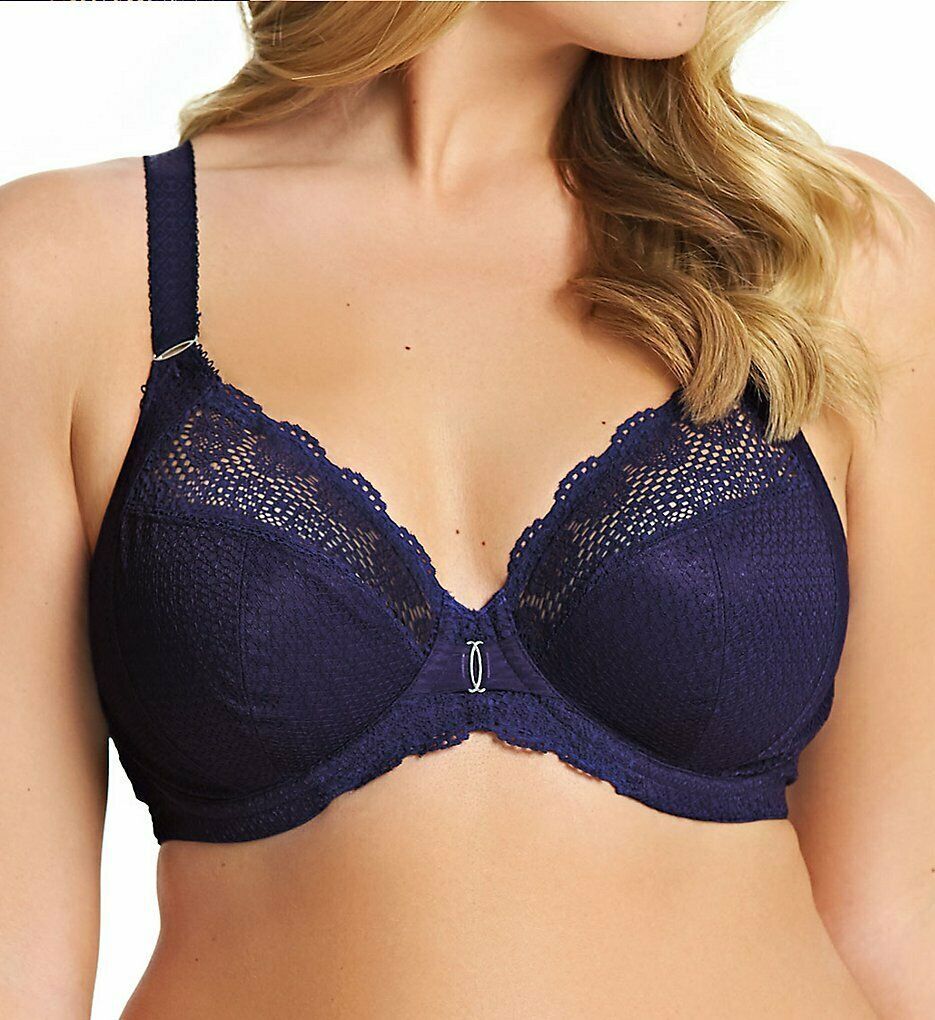 Elomi INK Carmen Stretch Convertible Plunge Bra, US 44DD, UK 44DD
