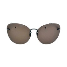 Salvatore Ferragamo Sunglasses SF178S Fiore 067 Shiny Gunmetal/Maple Lens 63mm  - $96.03