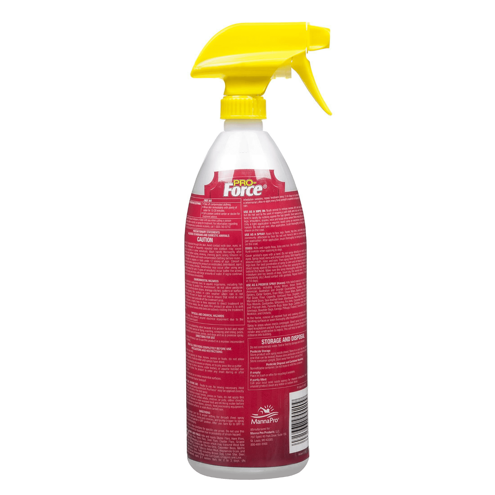 Pro Froce Rapid Knockdown Fly Spray 32 fl oz Spray Bottle for Horses & Ponies Fly & Insect