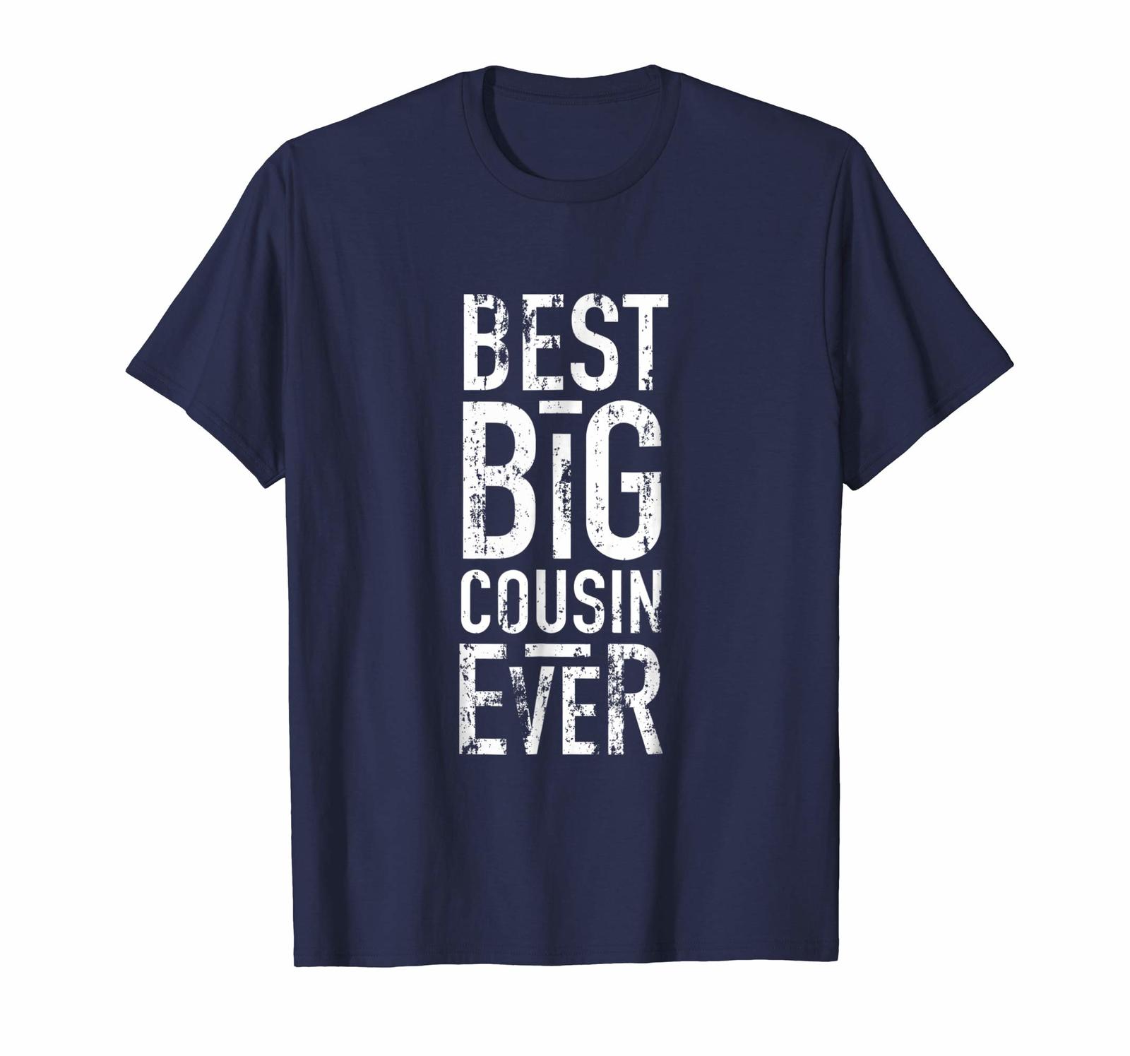 New Tee - Best Big Cousin Ever T Shirt Gifts for Kids and Adults Men ...