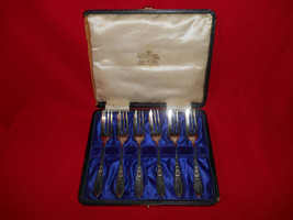Boxed, 5  1/16&quot;, EPNS, Pastry Forks, from B.G. Ltd. (Birmingham Guild), ... - $15.99