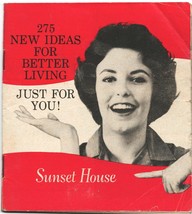 Vtg SUNSET HOUSE Catalog 1950s or 60s with 79 Pages - $25.00