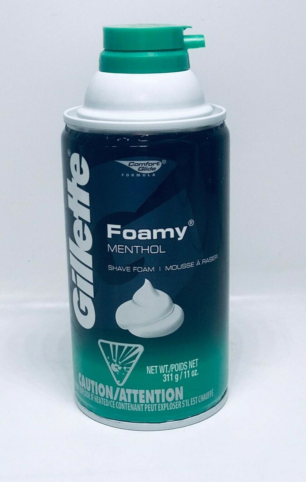 Gillette Menthol Foamy Shaving Cream Foam 11 Oz Creams Lotions And Sprays