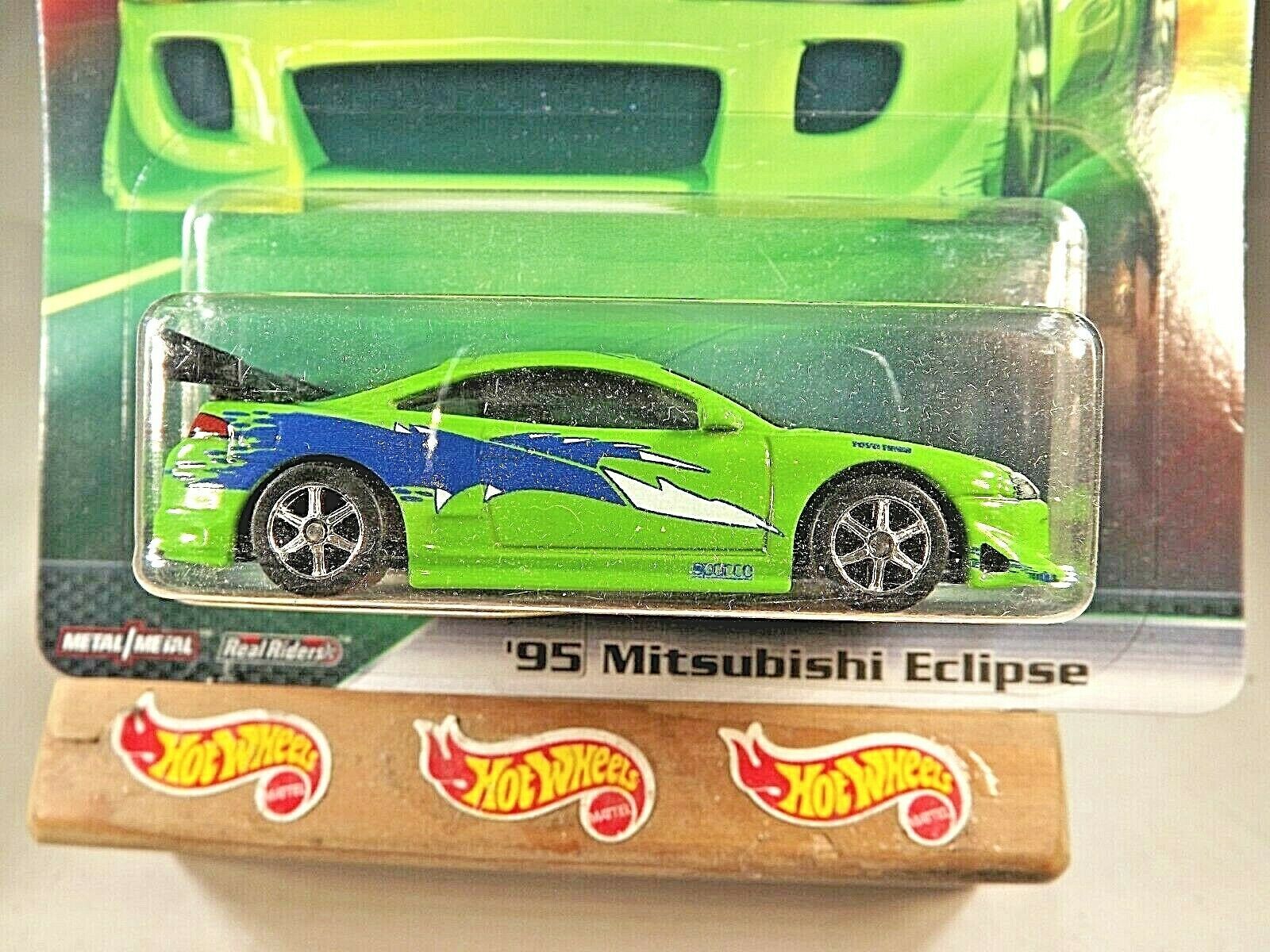 2018 Hot Wheels Fast And Furious Original Fast 25 95 Mitsubishi Eclipse Green Wrr Contemporary 