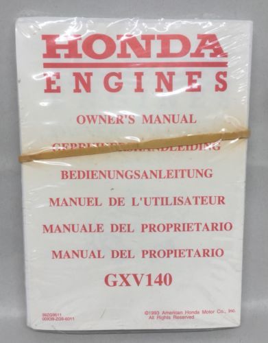 Honda gxv140 engine parts