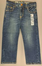 NWT Gymboree Straight Adjustable Waist Girls Size 5 Husky Denim Jeans C8... - $17.99
