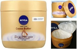 Nivea Cocoa Butter Body Cream / Serum w. Vitamin E for Dry Skin - 13.5 O... - $13.84+