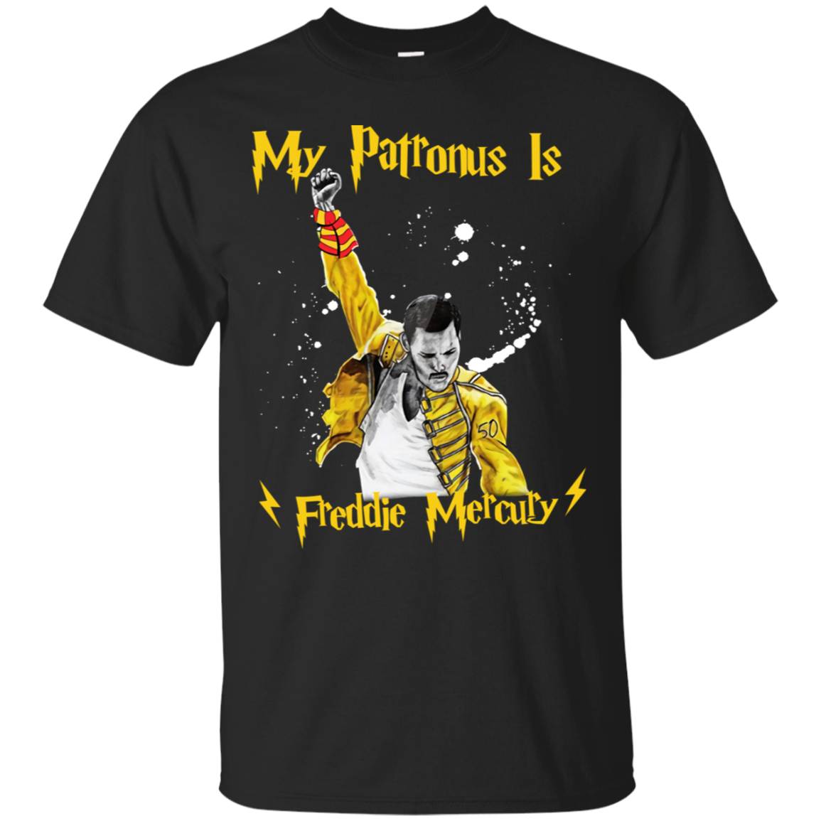 freddie mercury black shirt