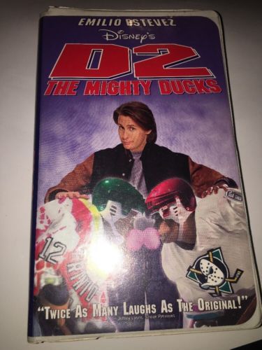 Walt Disney D2 The Mighty Ducks 2 VHS 1994 Emilio Estevez - VHS Tapes