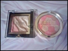 MILANI 2 pc bundle Beauty's Touch blush + Candle Light strobe for face & eyes - $13.00