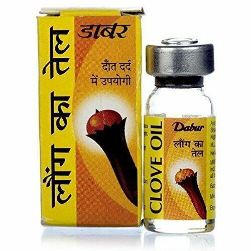 Dabur Clove Lavang Laung Oil for Chronic Toothache Ayurvedic Herbal 2ML FREE SHI - $9.10