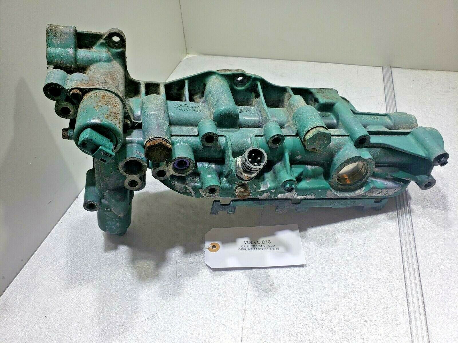 OIL FILTER BASE HOUSING VOLVO D13 21304735 OEM Parts & Accessories