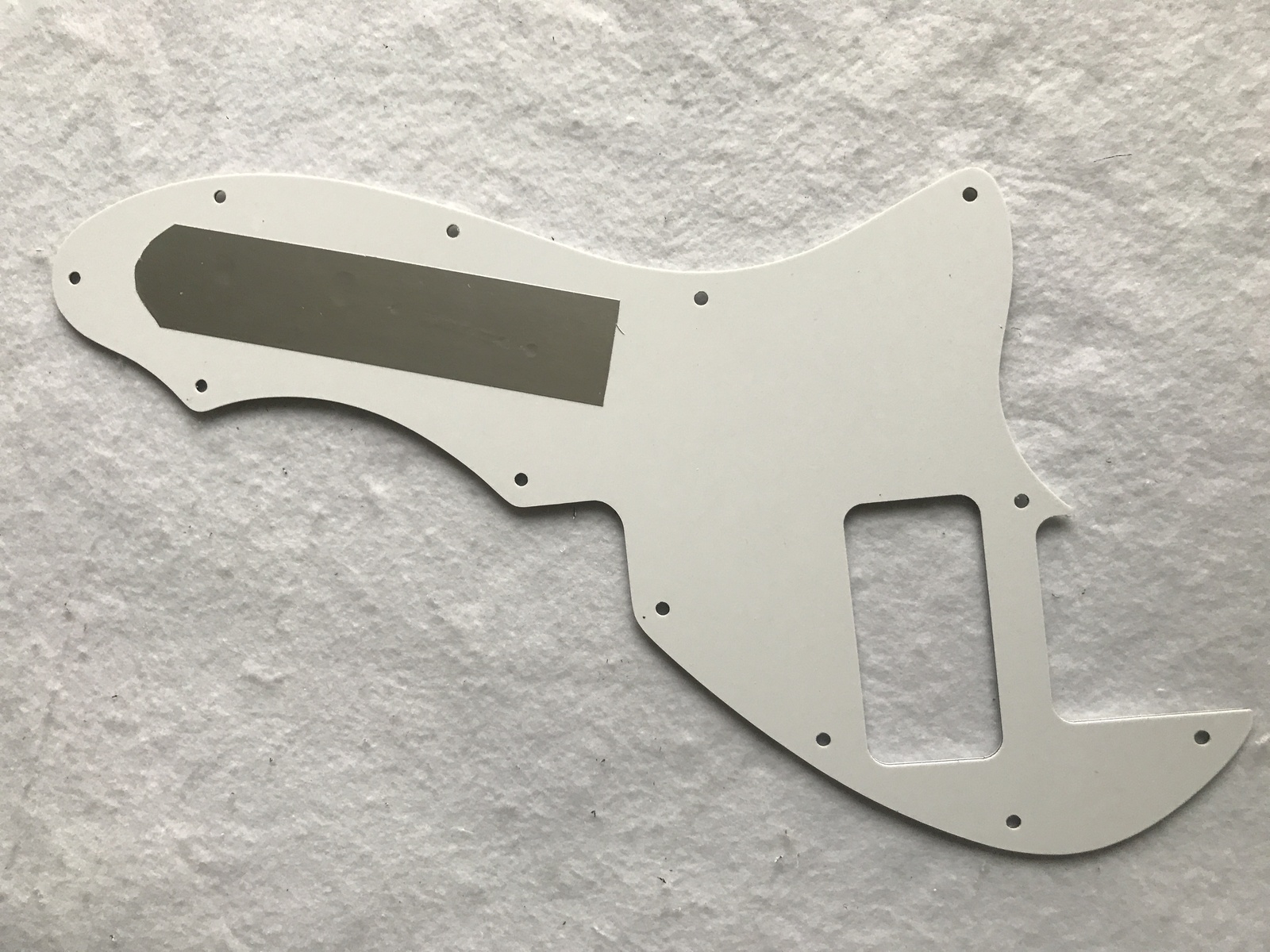 Fender 72 Telecaster Thinline TV Jones Pickguard - 4 Ply White Pearl Scratch Plate Replacement