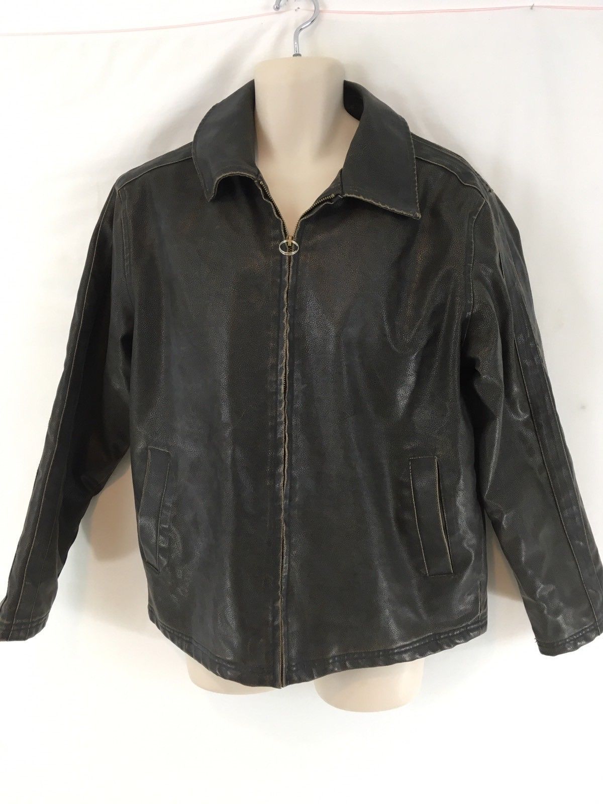 arizona jeans leather jacket