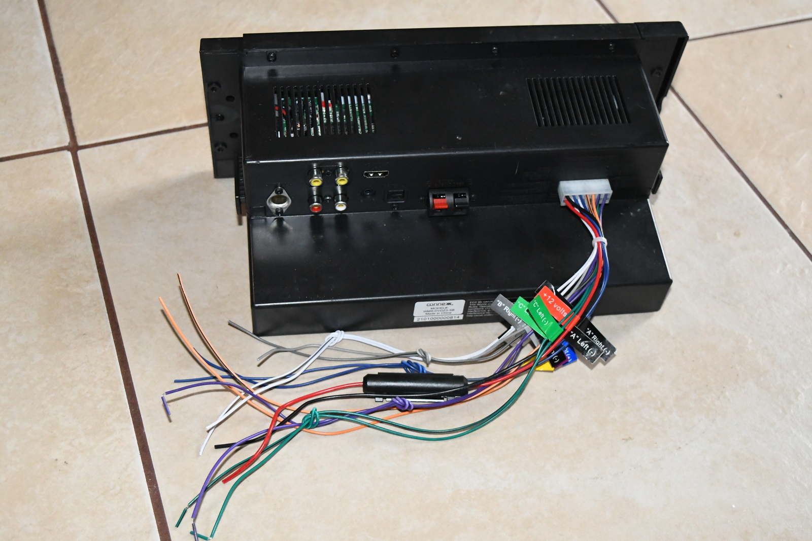 Connexx WMSDVDZ3SB / WMSDVDZ3 Bluetooth Radio/DVD RV rare 515c3