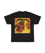 America jump in the fire Metallica parody short Sleeve Tee - $19.17+