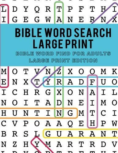 bible word search large print bible word find for adults